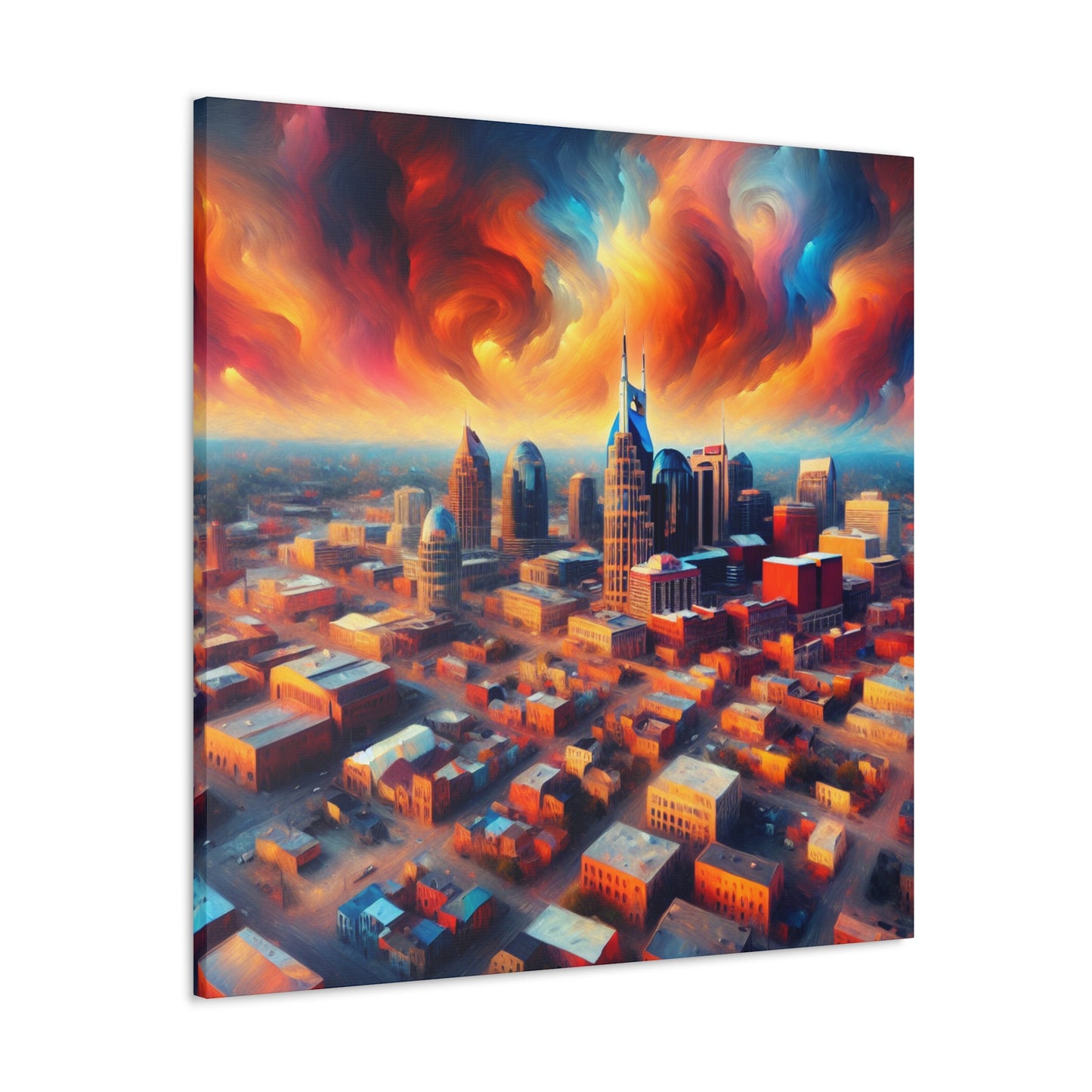 "Nashville's Dreamscape Enigma" - Canvas