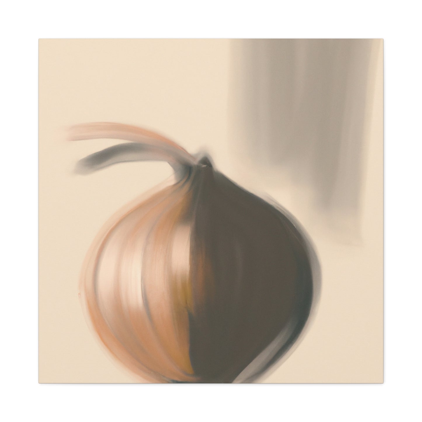 Onion Reflection Ablaze - Canvas