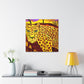 Leopard Lazing Luxuriously - Canvas