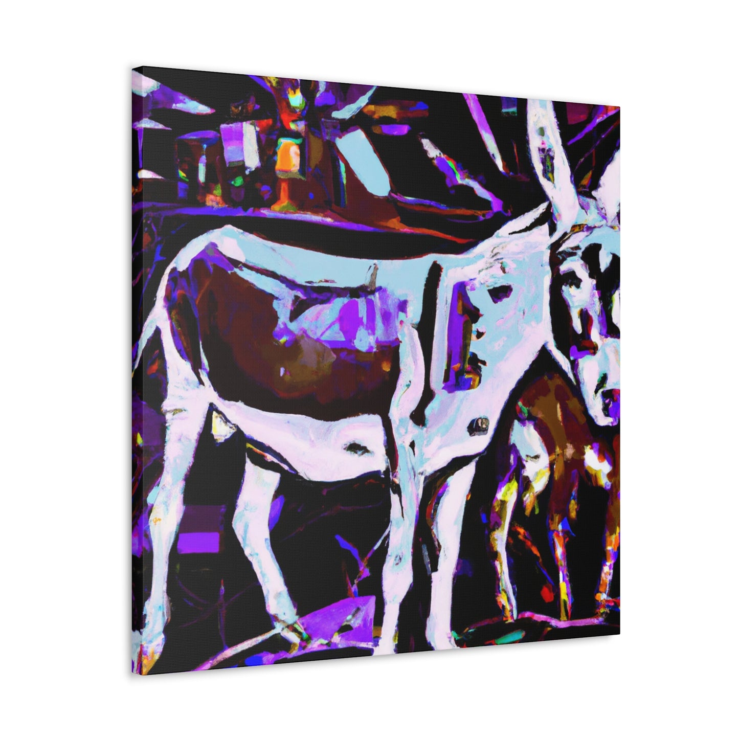 Donkey's Expressionistic Dream - Canvas