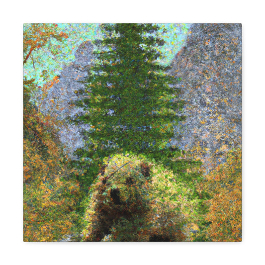 "Marmot Amidst Post-Impressionism" - Canvas