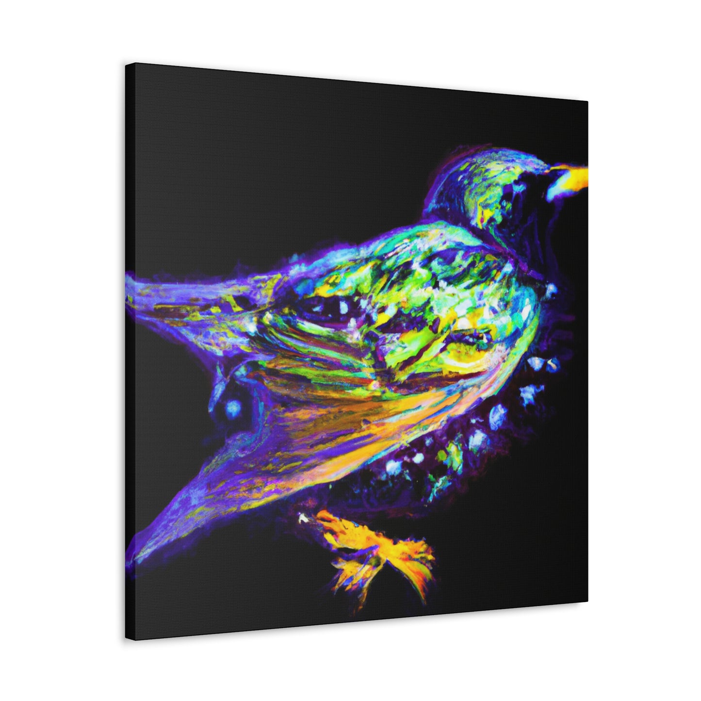 "European Starling Concert" - Canvas