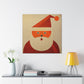 Santa in Art Deco - Canvas