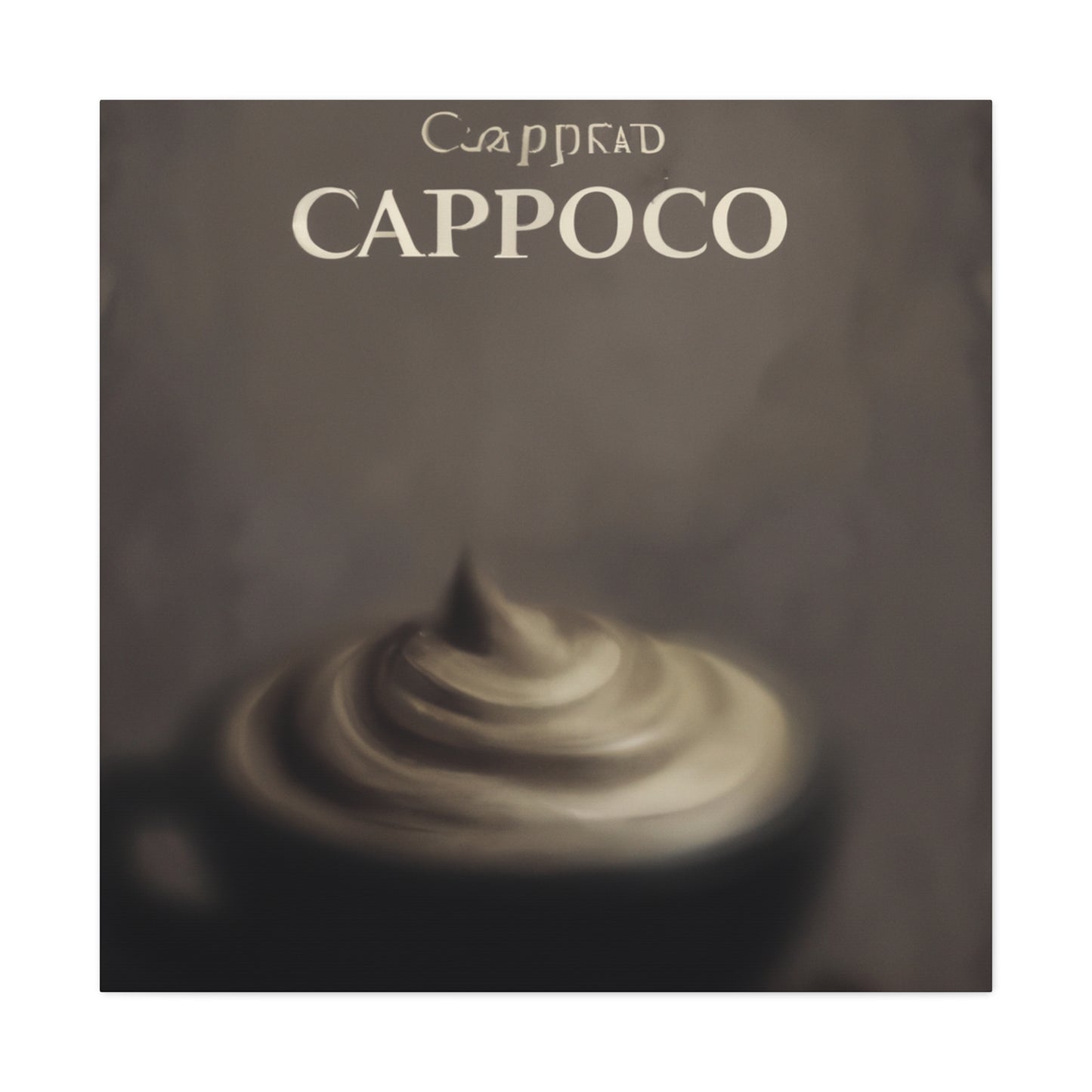 "Cappuchino's Baroque Beauty" - Canvas