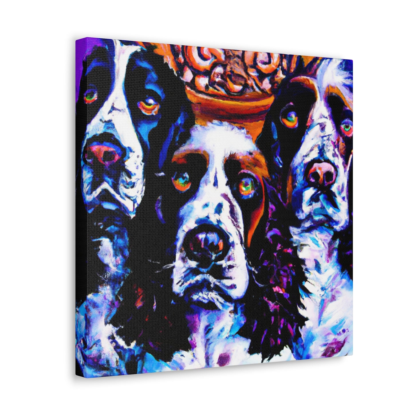 "A Surreal Springer Spaniel" - Canvas