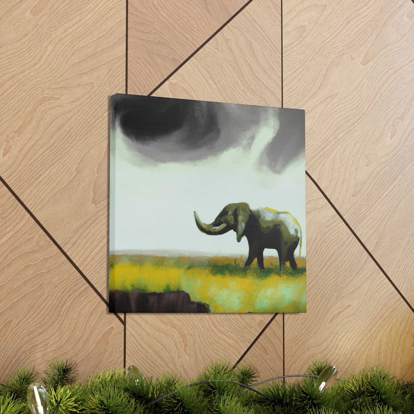 Elephant's Surreal Dream - Canvas