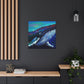 Humpback Whale Beauty. - Canvas