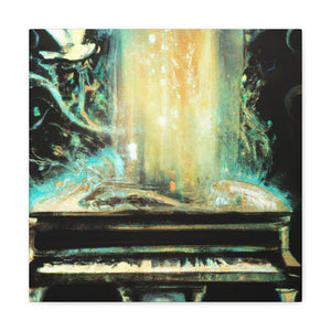 Piano in Art Nouveau - Canvas