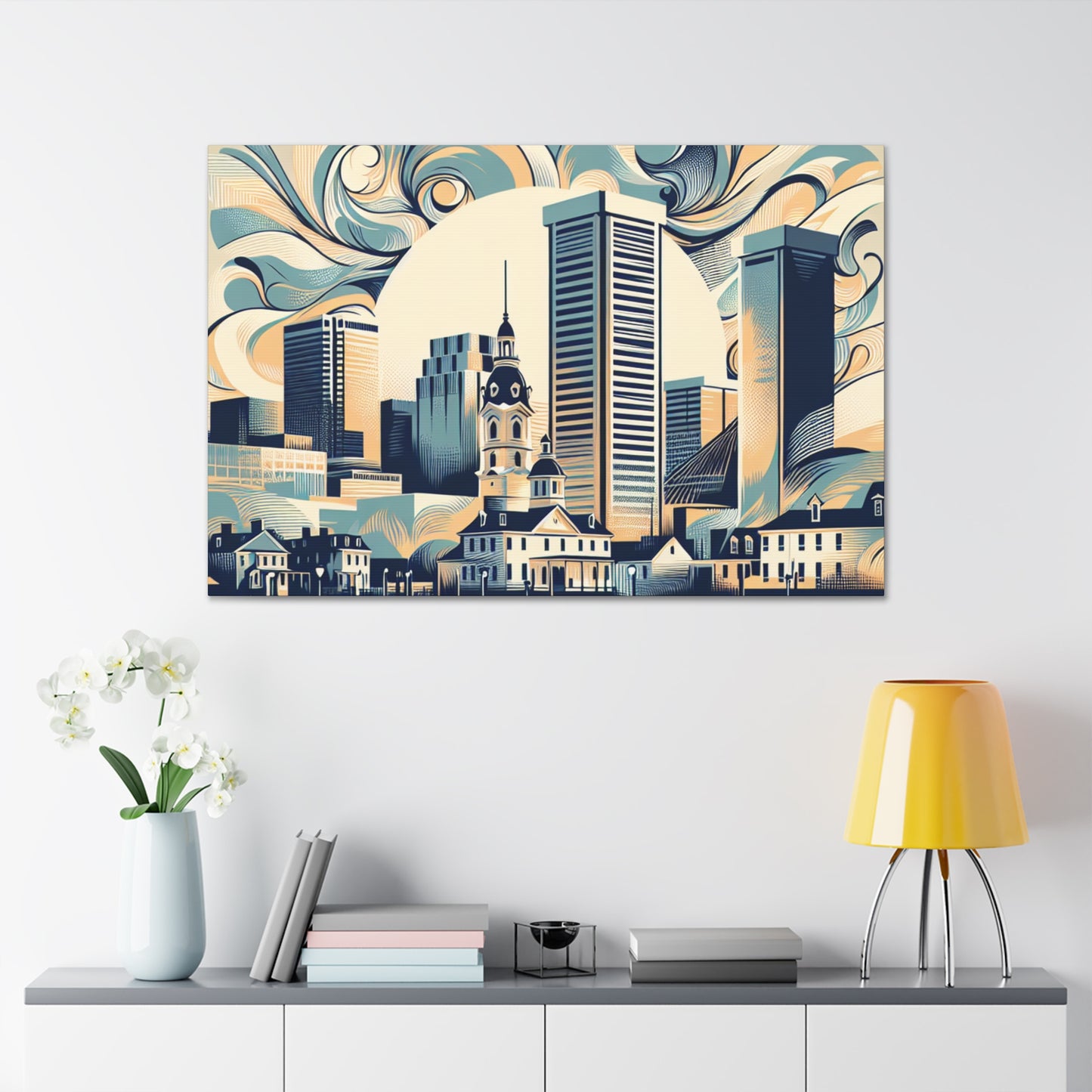 "Baltimore Symphony Unveiled" - Canvas