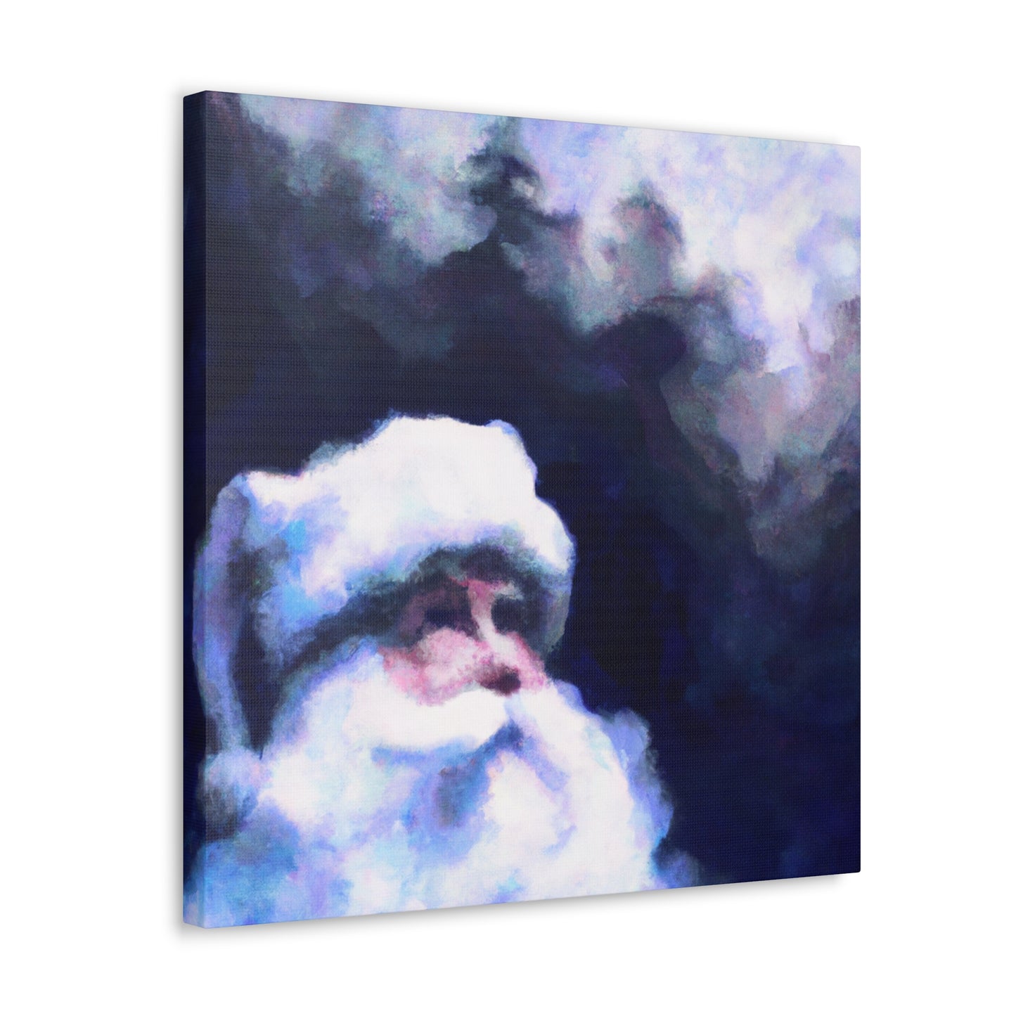 Santa's Digital Delight - Canvas