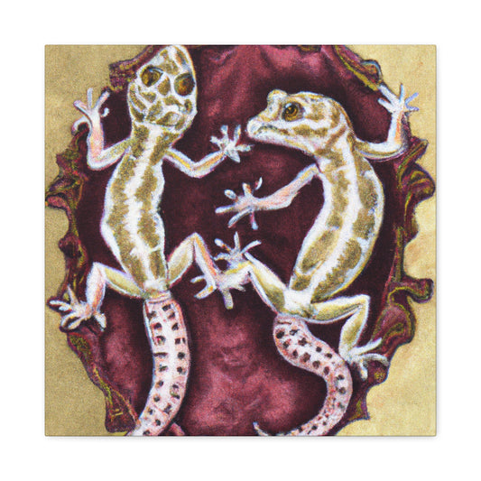 Leopard Gecko Splendor - Canvas