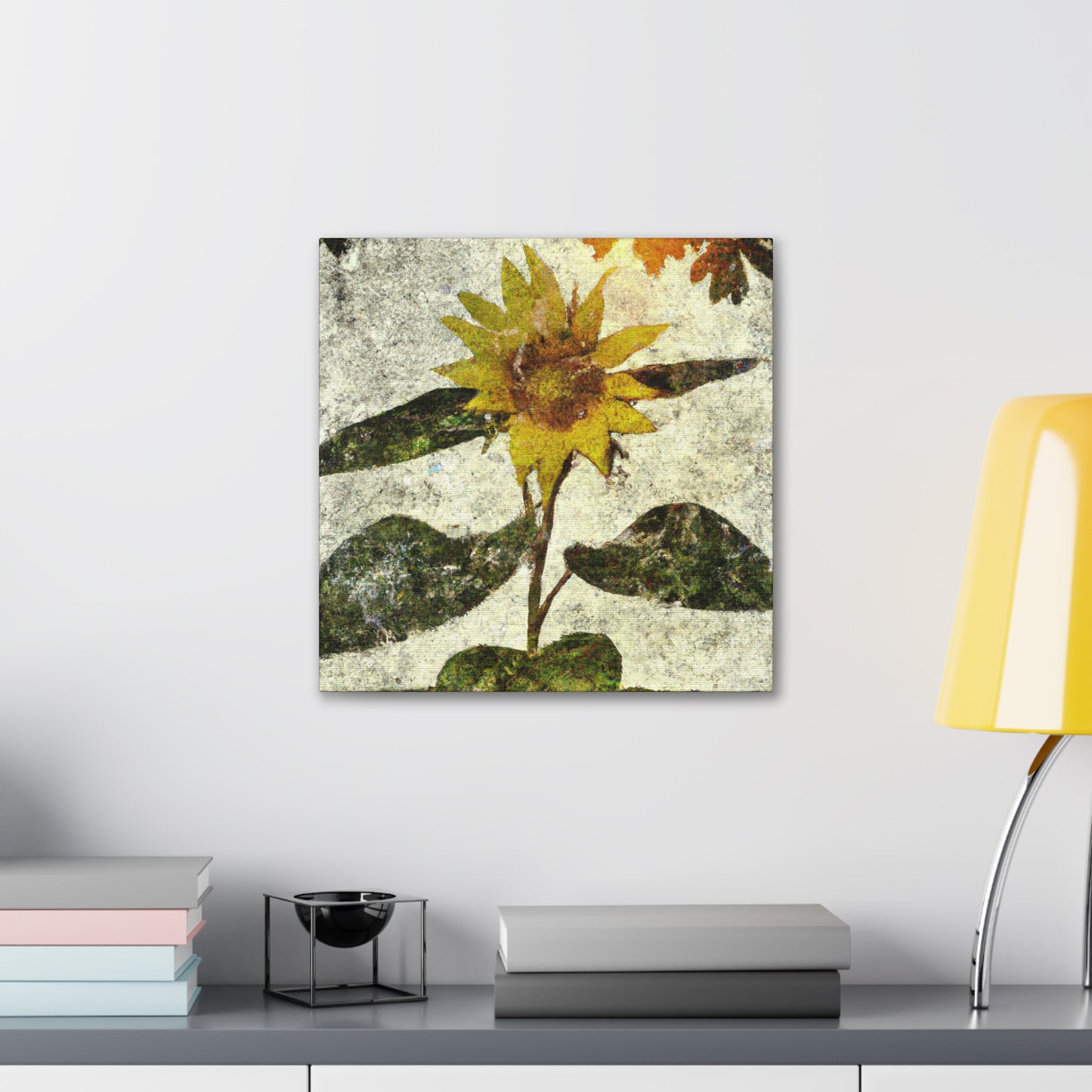 "Sunflower's Brilliant Radiance" - Canvas