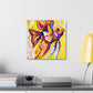 Angelic Fish in Bloom - Canvas