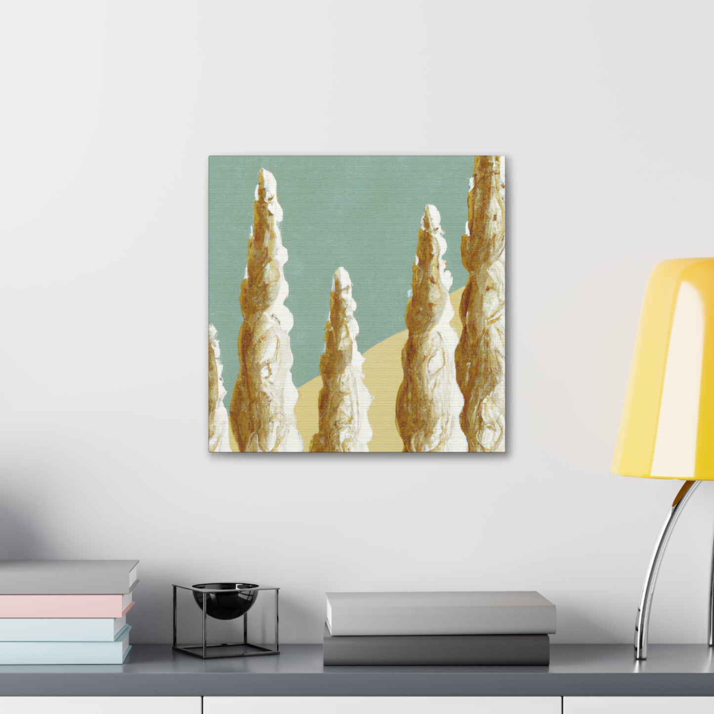 "Cypress in Moonlight" - Canvas