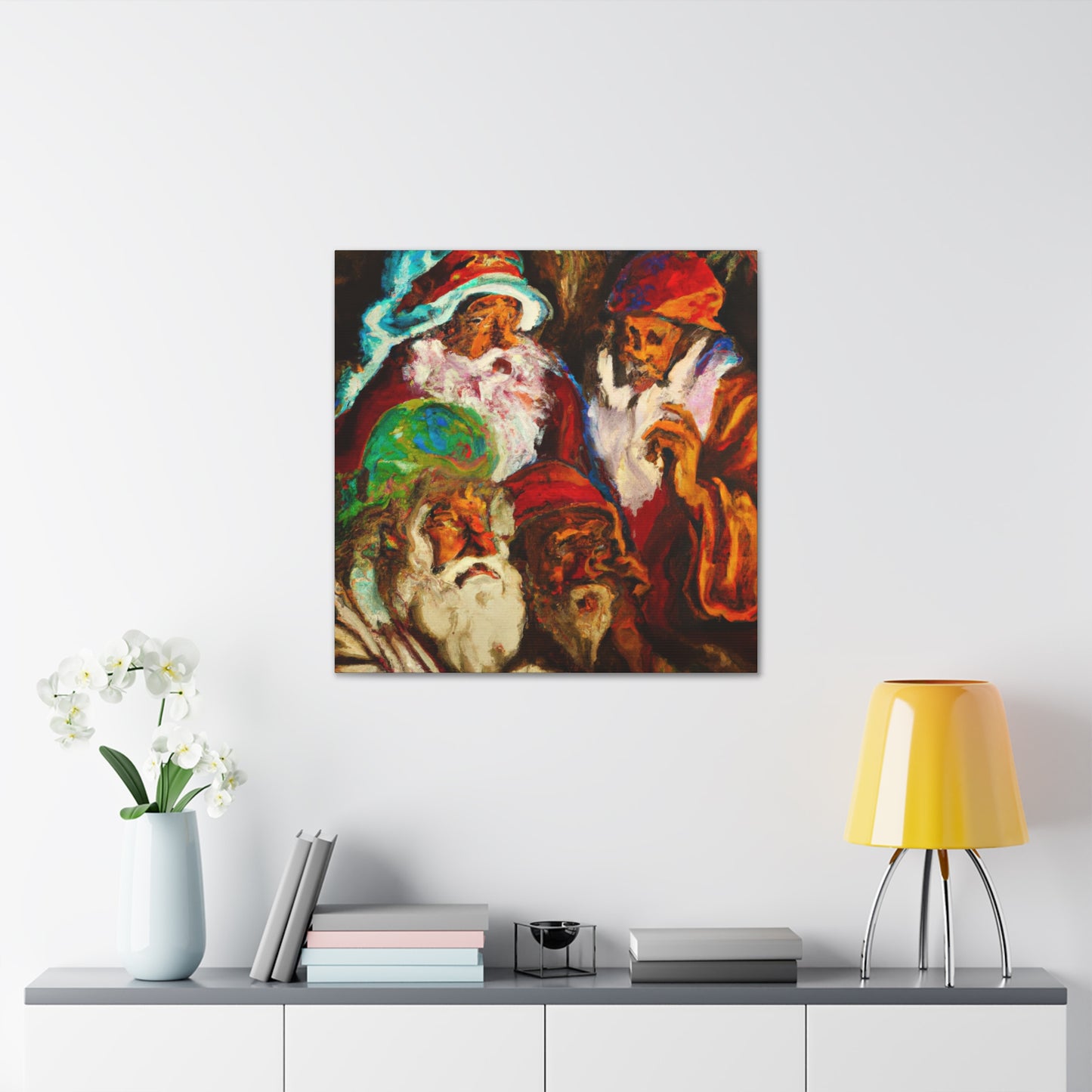 "Wise Men's Grandeur" - Canvas