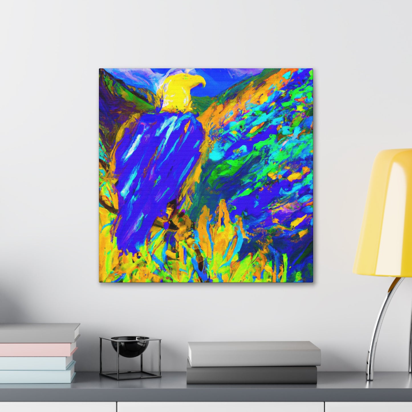 Bold Eagle Impressionism - Canvas