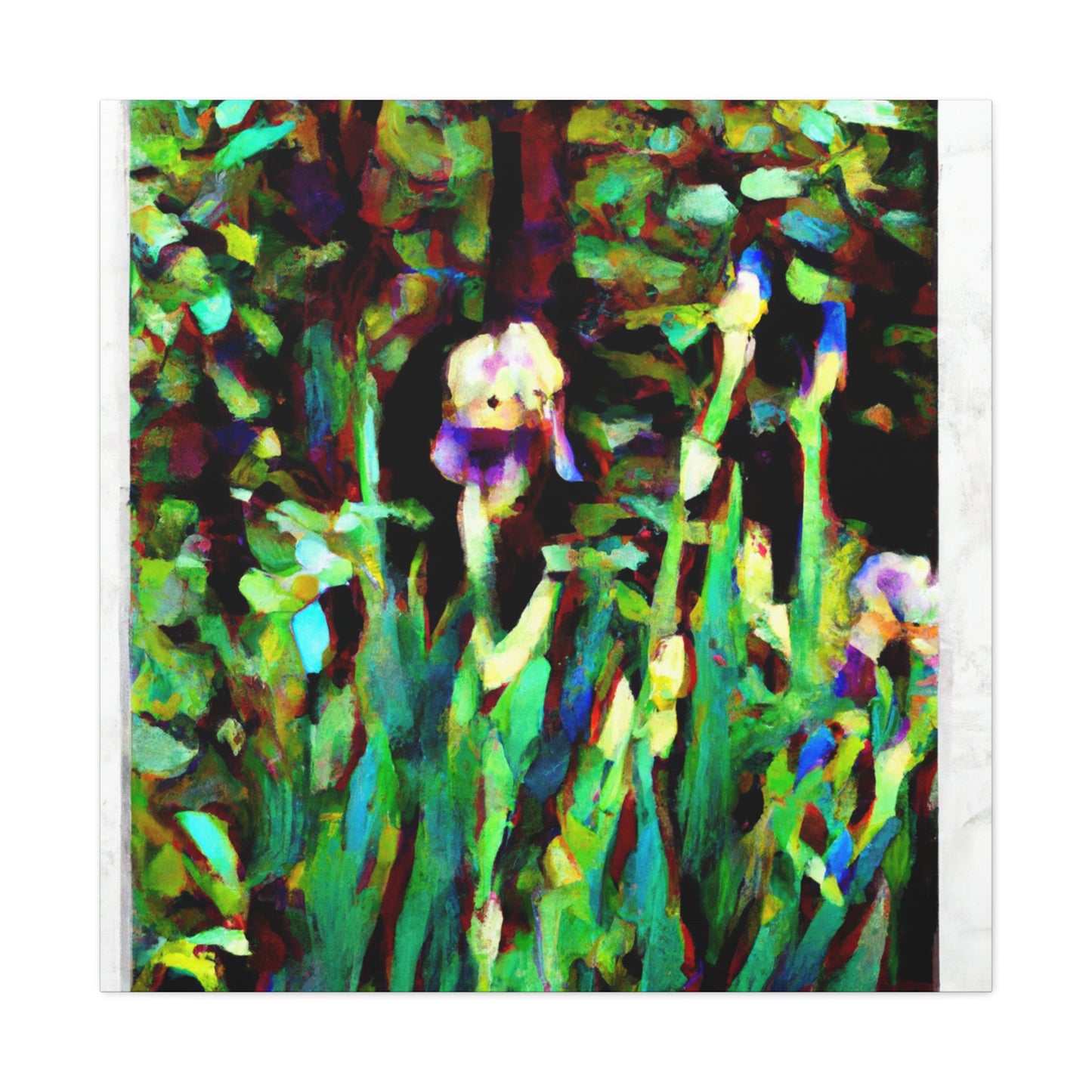 "Iris in Impressionism" - Canvas