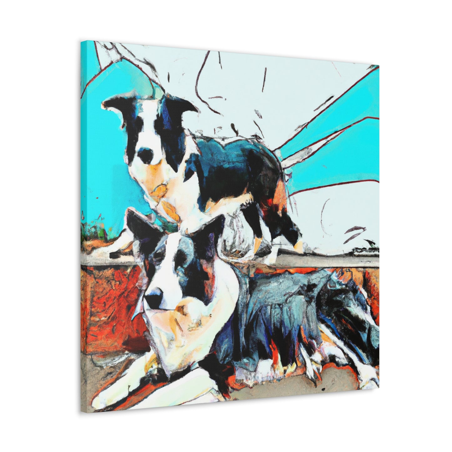 The Perfect Border Collie - Canvas