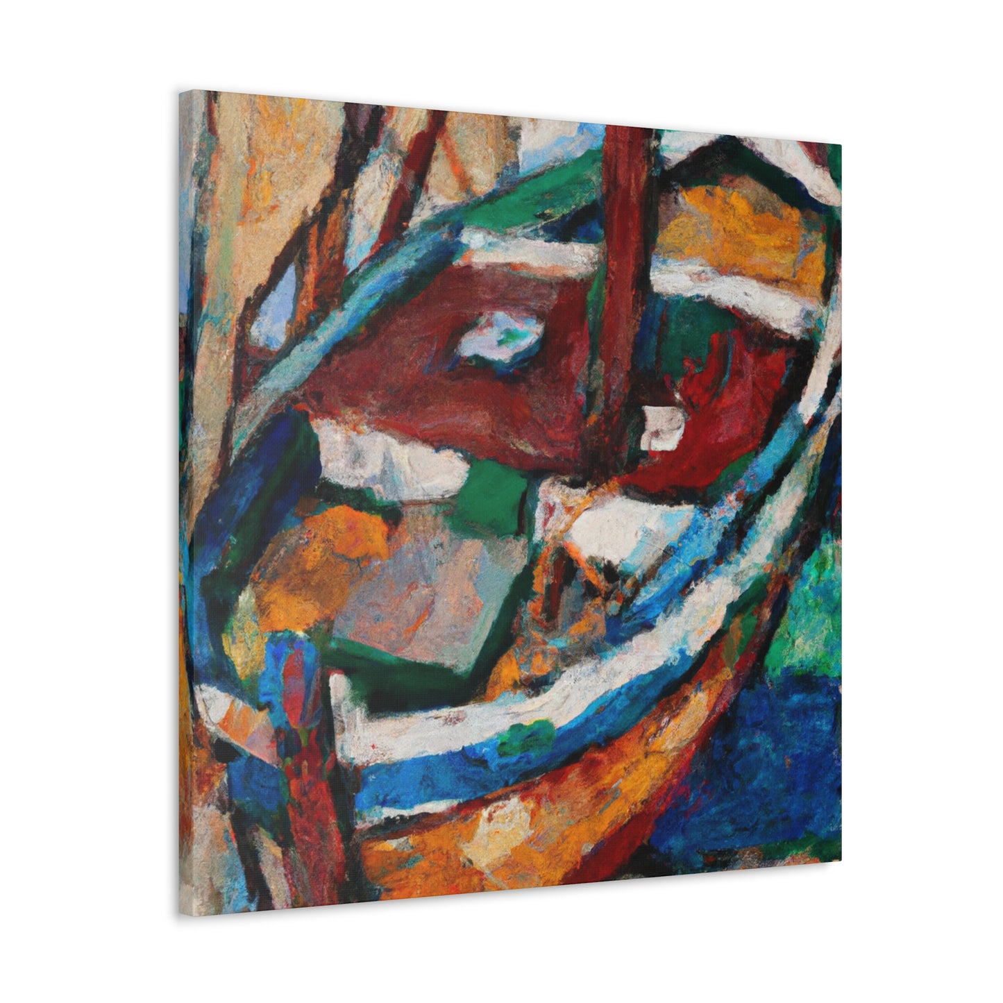 Sailing the Blue Seas - Canvas