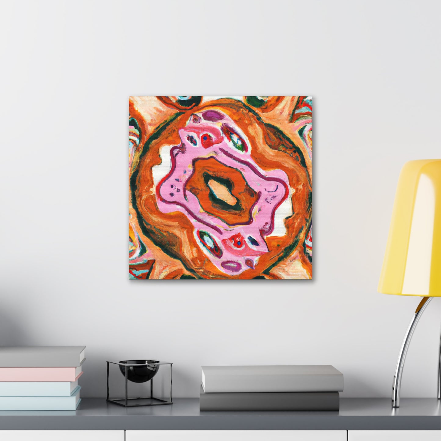 "The Doughnut Glorified" - Canvas