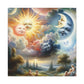 Gleaming Celestial Grins - Canvas