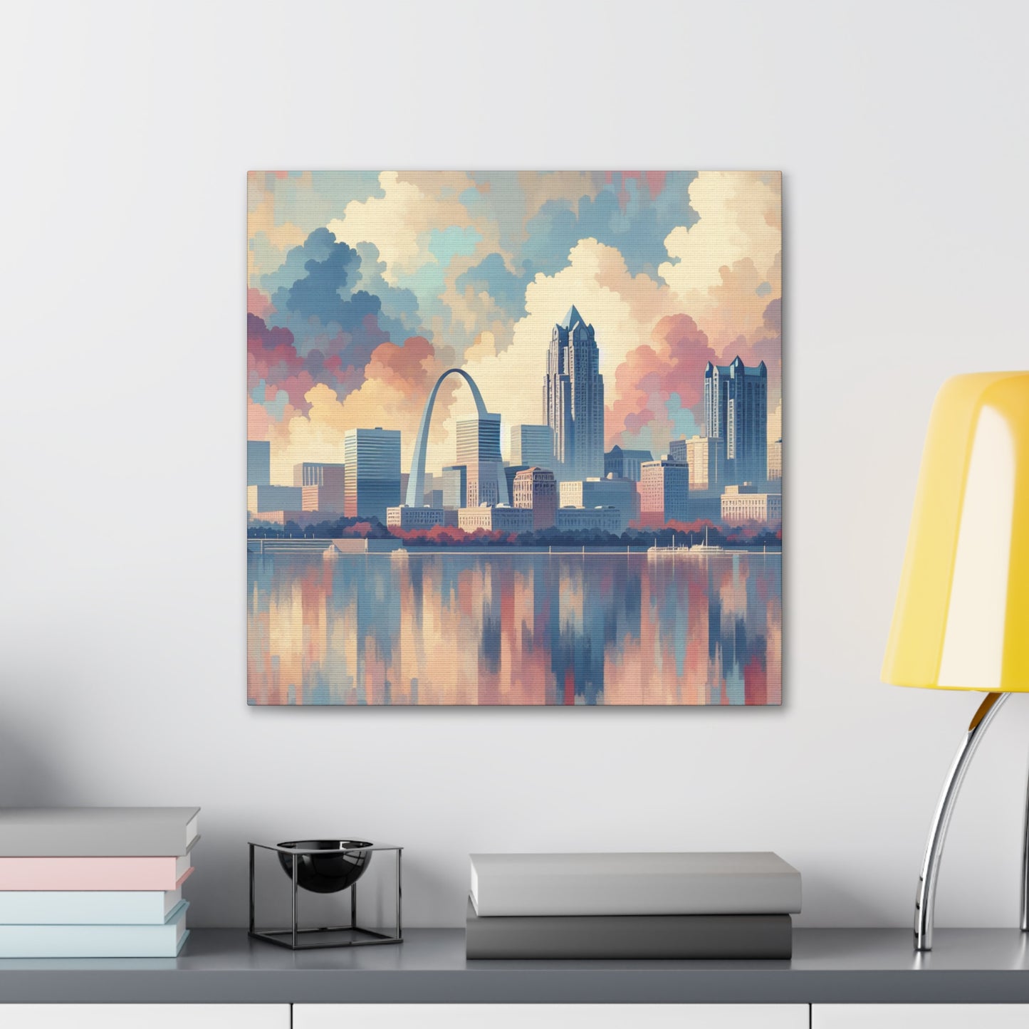 "Urban Symphony Unveiled" - Canvas