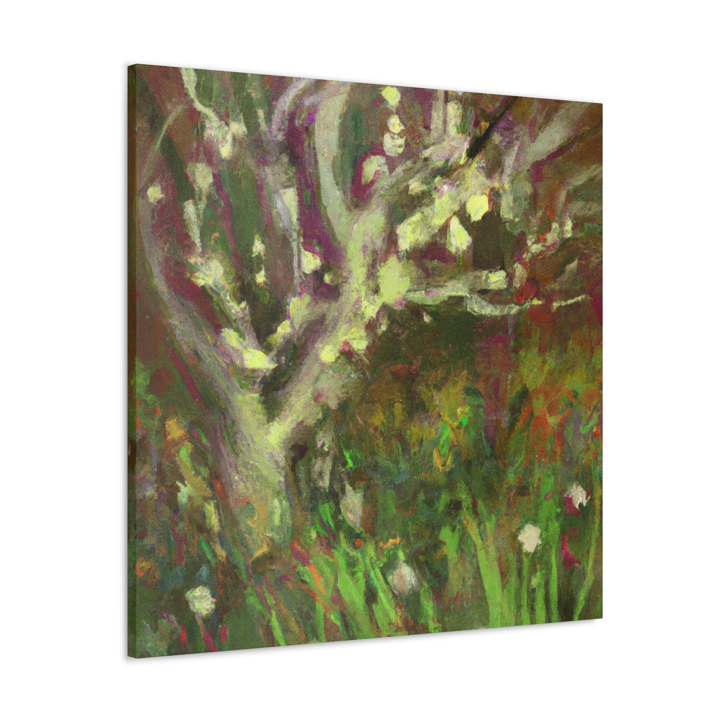 "Apple Tree Impressionism" - Canvas