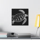 "Sea Turtle Reflection" - Canvas