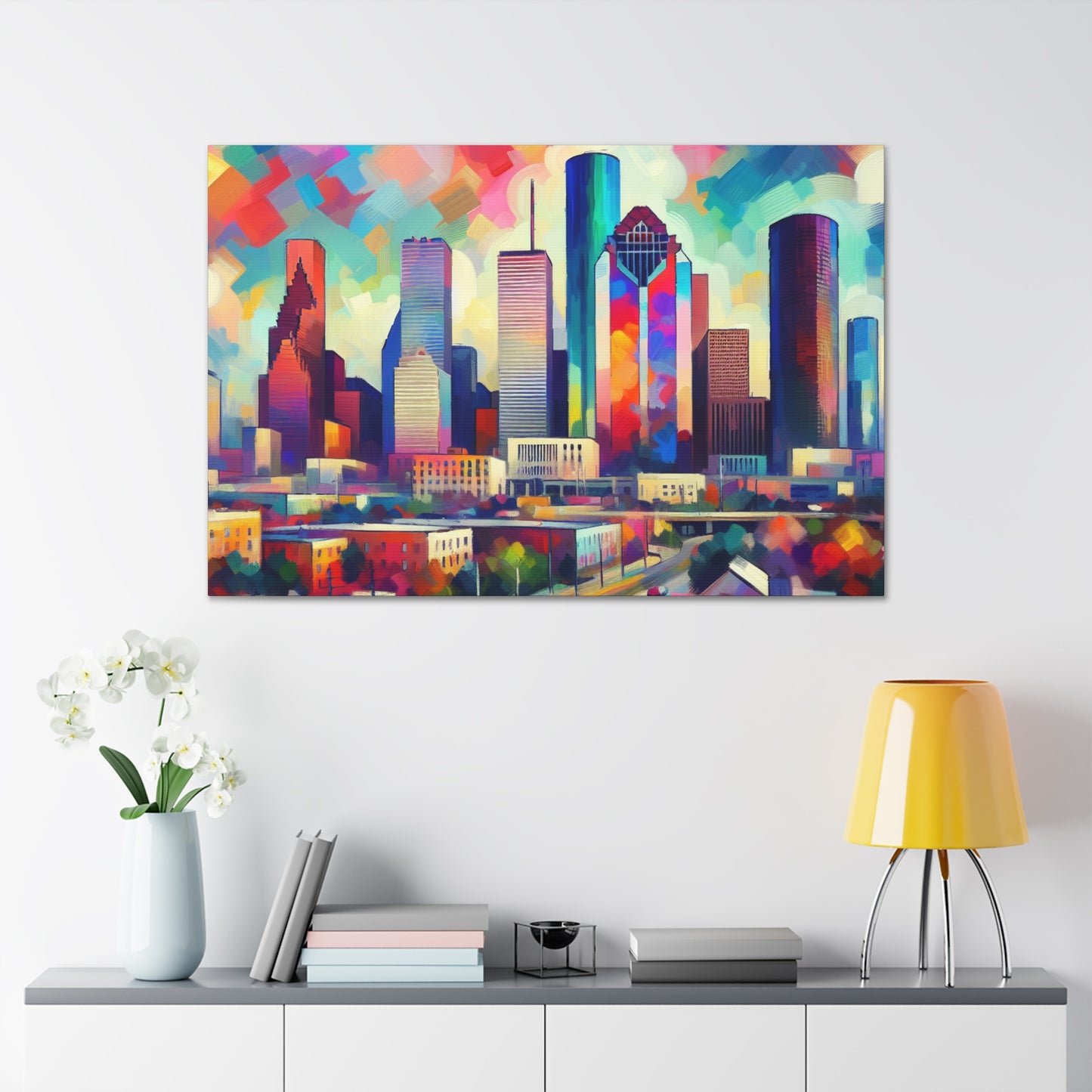 Urban Dreams Unveiled - Canvas