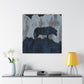 Porcupine in Abstract - Canvas