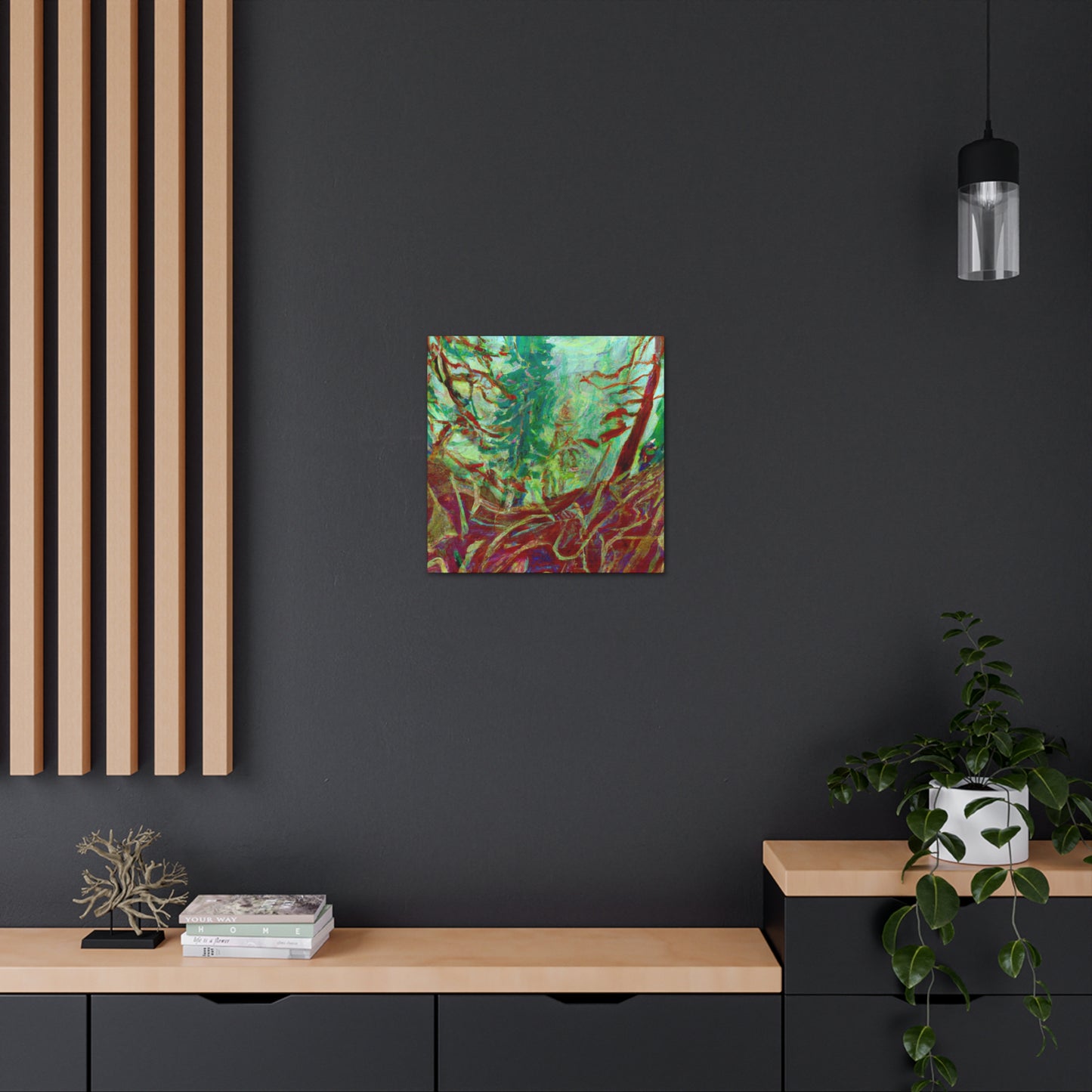 The Forest Awaits. - Canvas