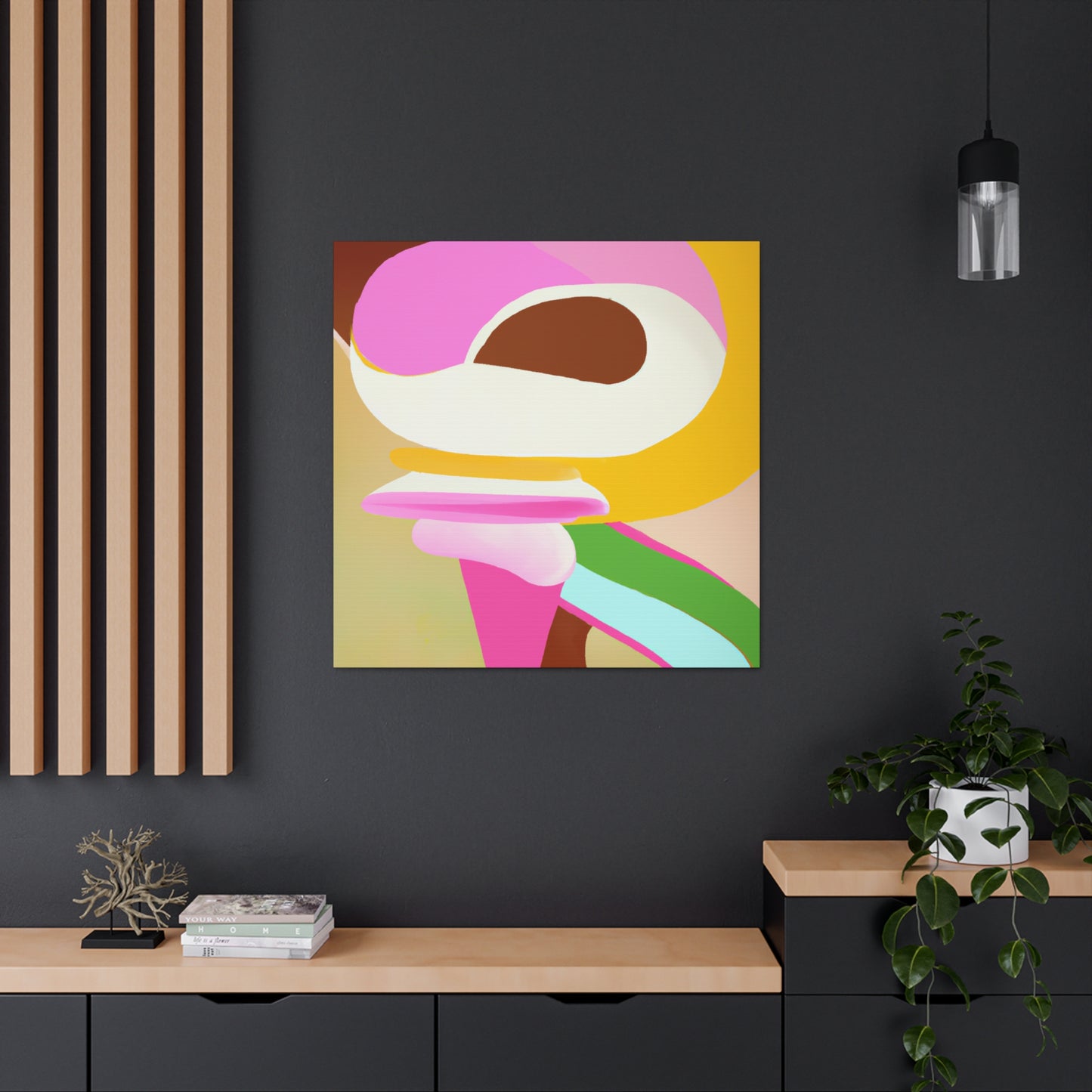 Ice Cream Delight - Canvas