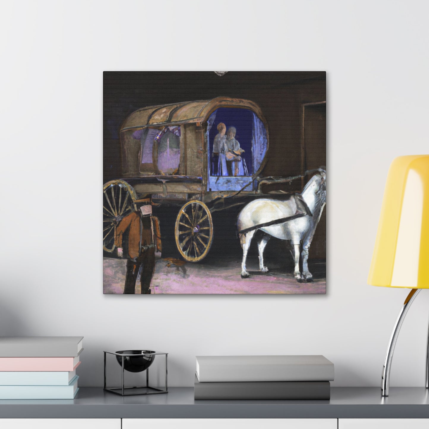 "Wagon of Splendor" - Canvas