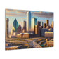 "Lone Star Metropolis Revealed" - Canvas