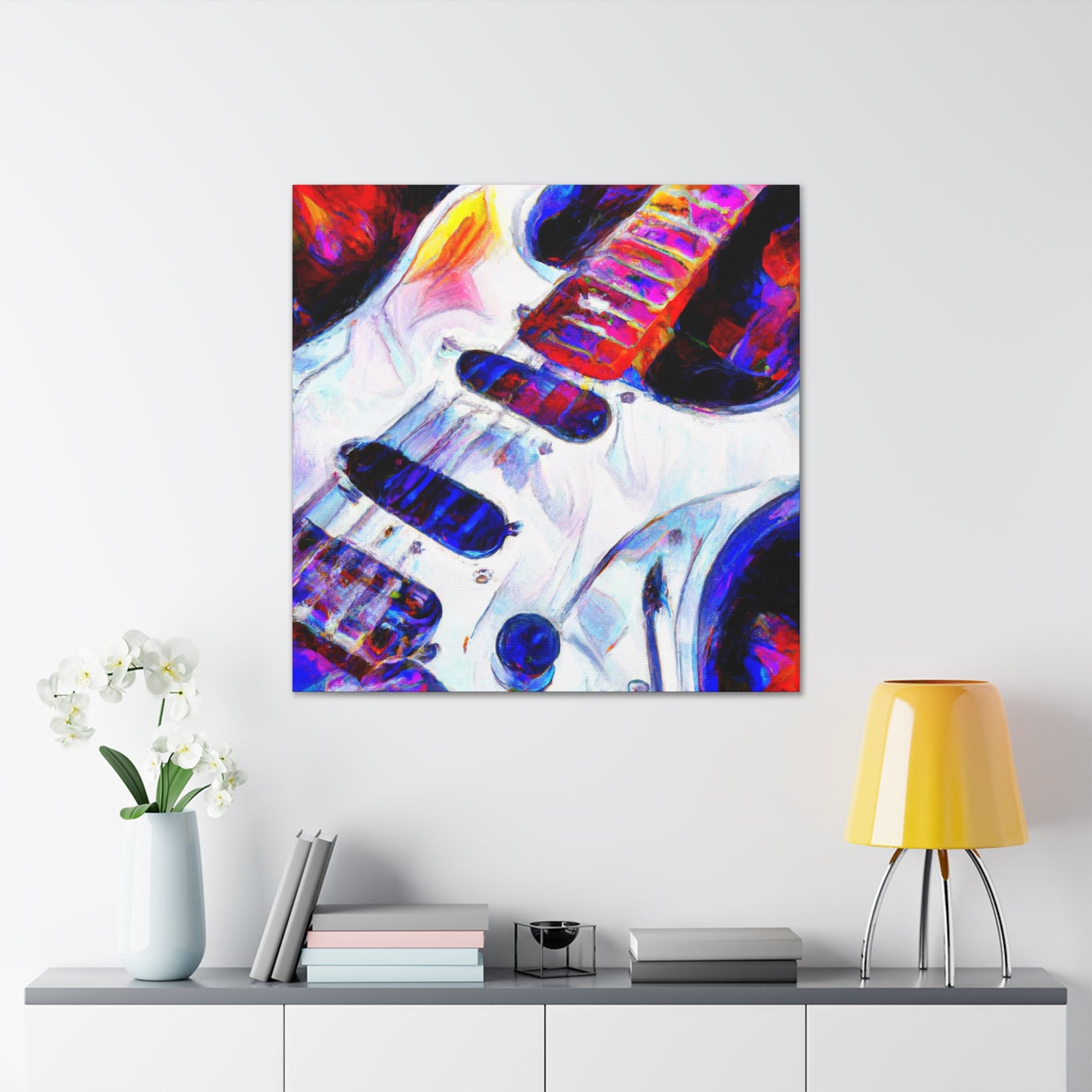 "Fender in Impressionism" - Canvas