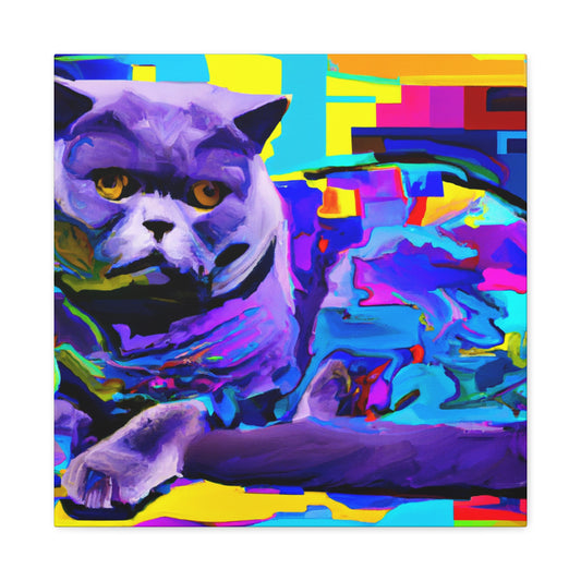 Fauve British Shorthair - Canvas