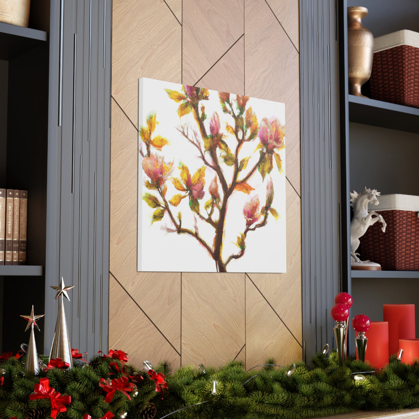 Magnolia Tree Splendor - Canvas