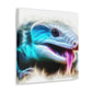 Blue Tongue Reflection - Canvas