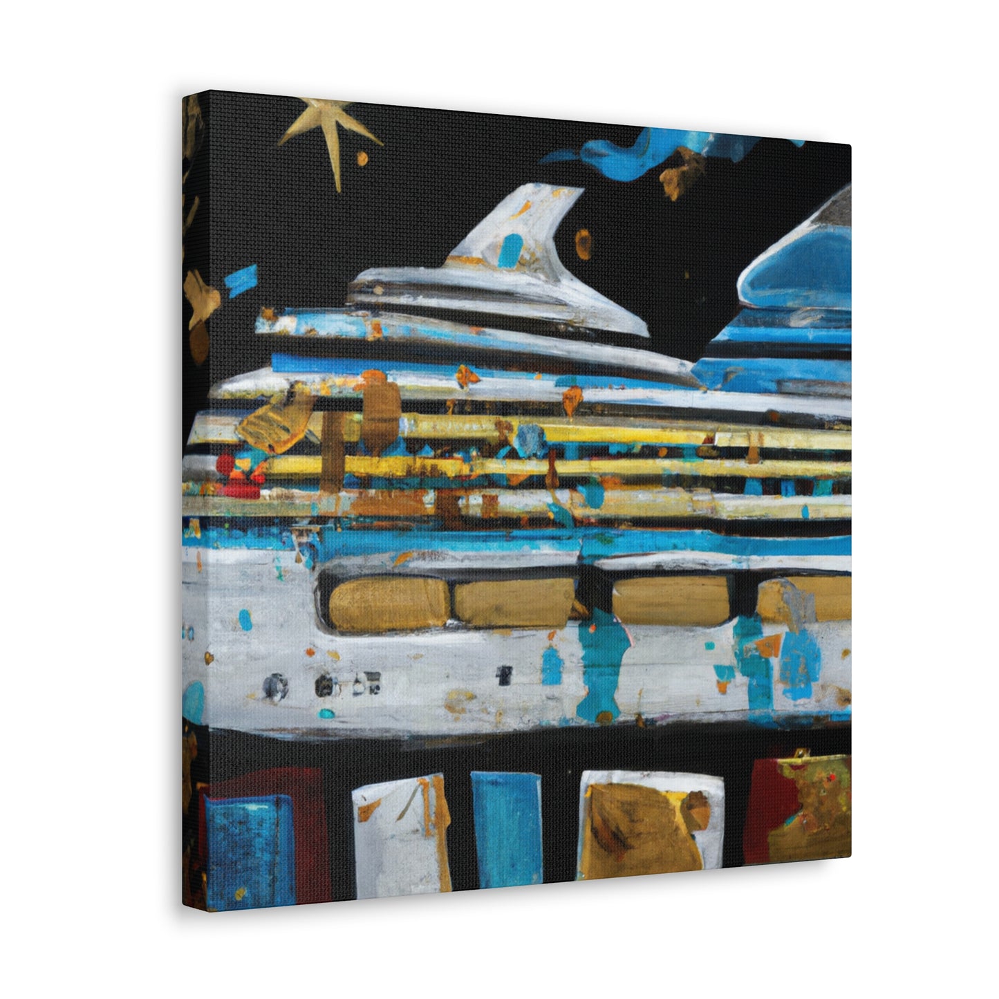 Cruise Ship Paradise. - Canvas