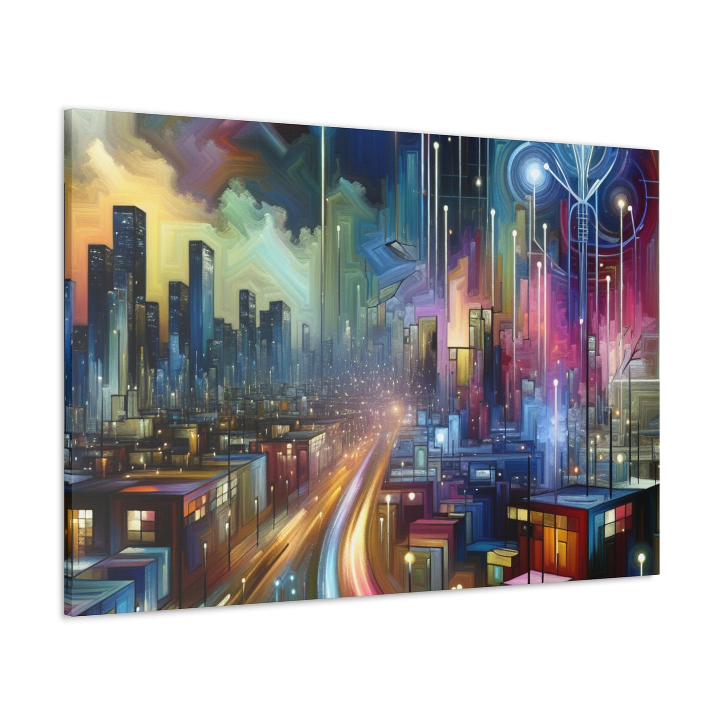 Euphoric Sonic Spectrum - Canvas