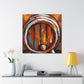 "Whisky Barrel Reflection" - Canvas