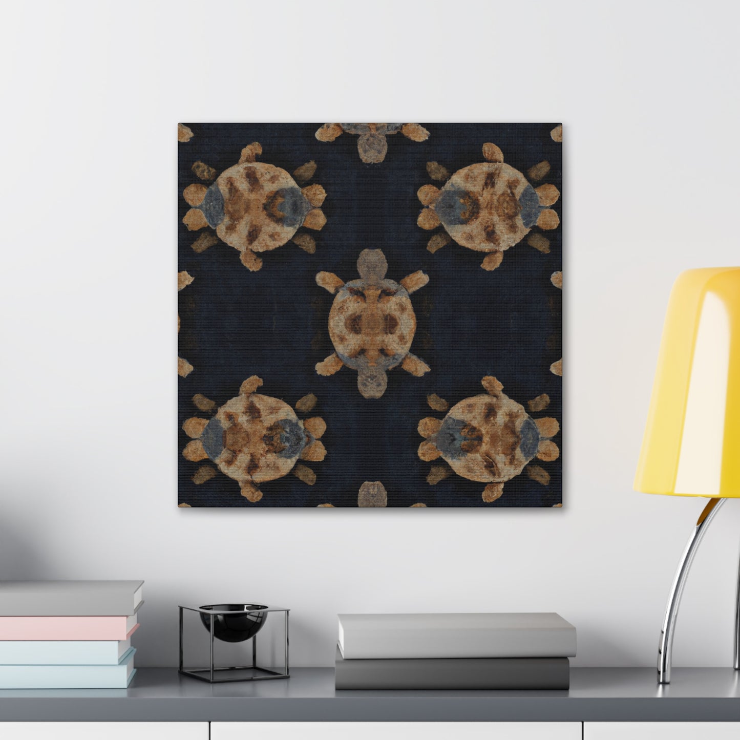 Tortoise in Abstract Form - Canvas