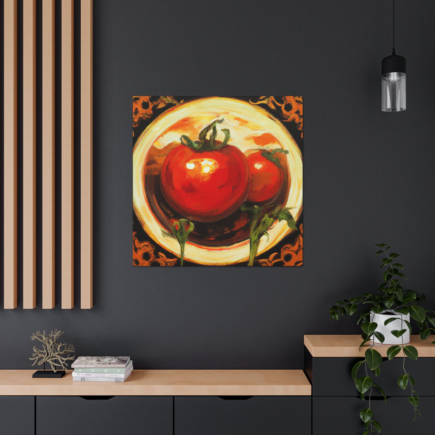 Tomatos in Baroque - Canvas