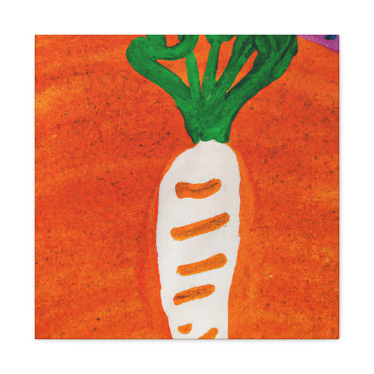 "Carrots in Bloom" - Canvas