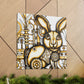 Rabbit in Steamsteel - Canvas