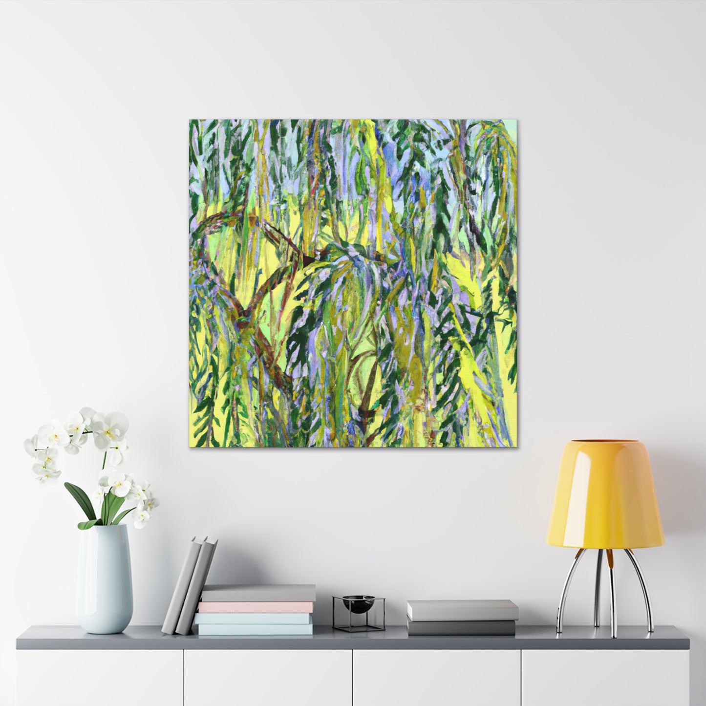 "Willow in Impressionism" - Canvas