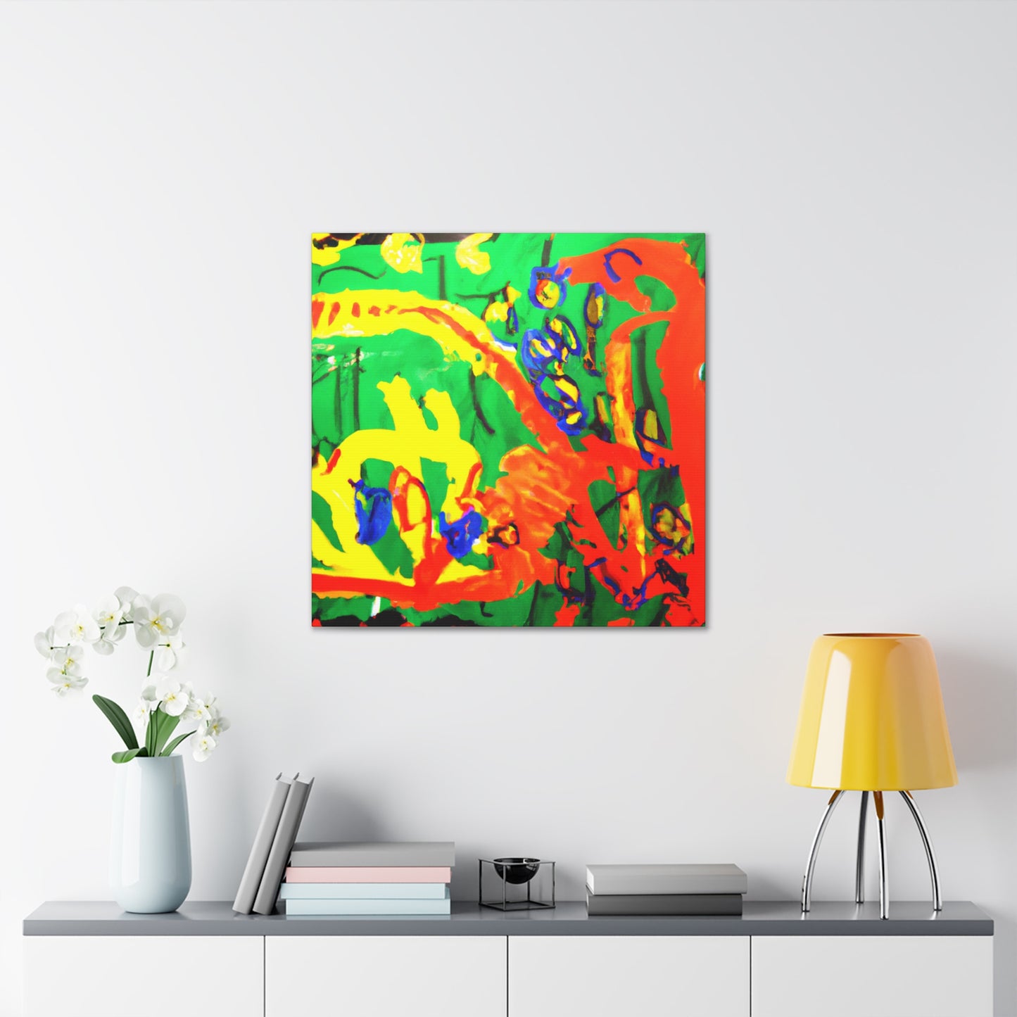 Coastal Skies Ablaze - Canvas