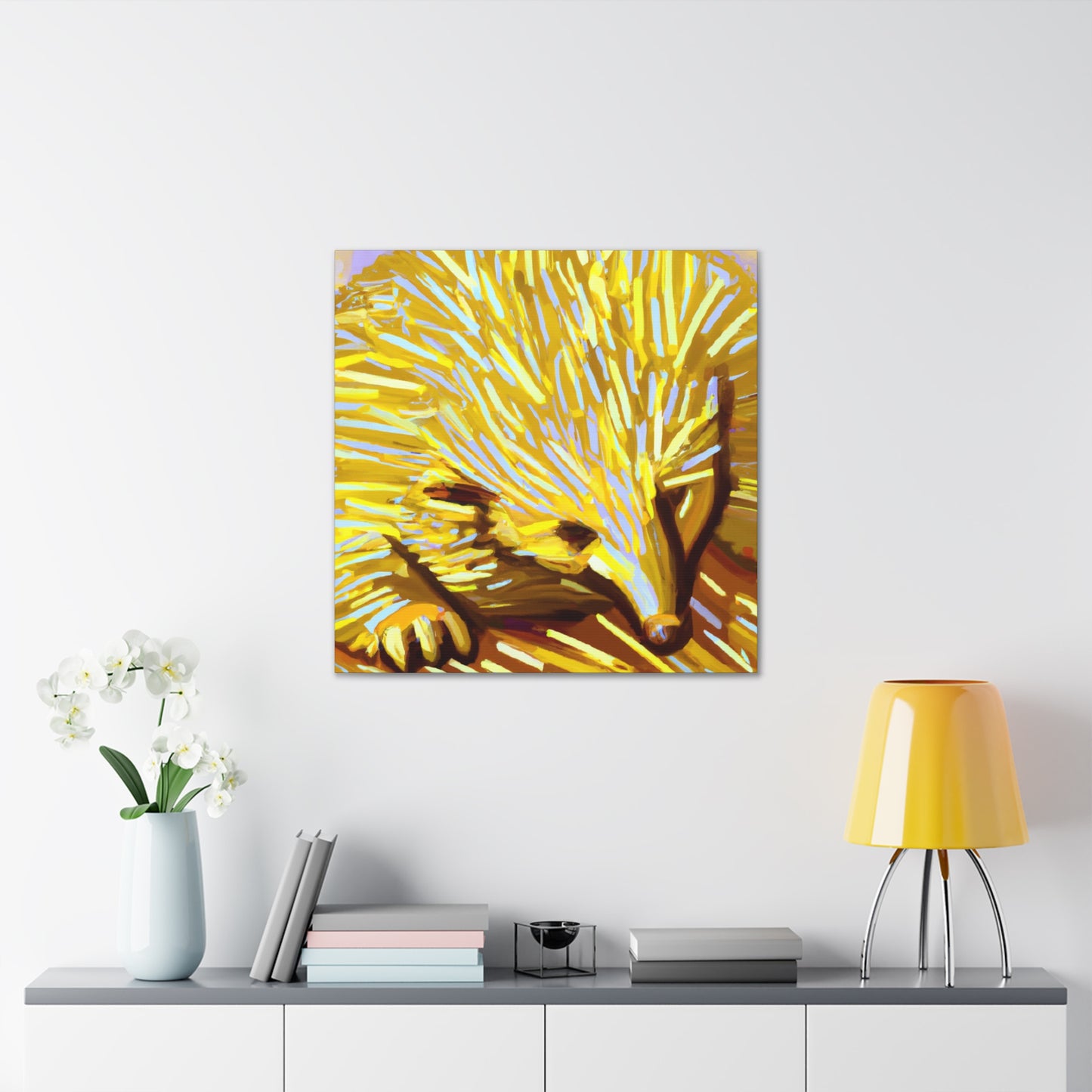 Echidna's Impressionistic Dream - Canvas