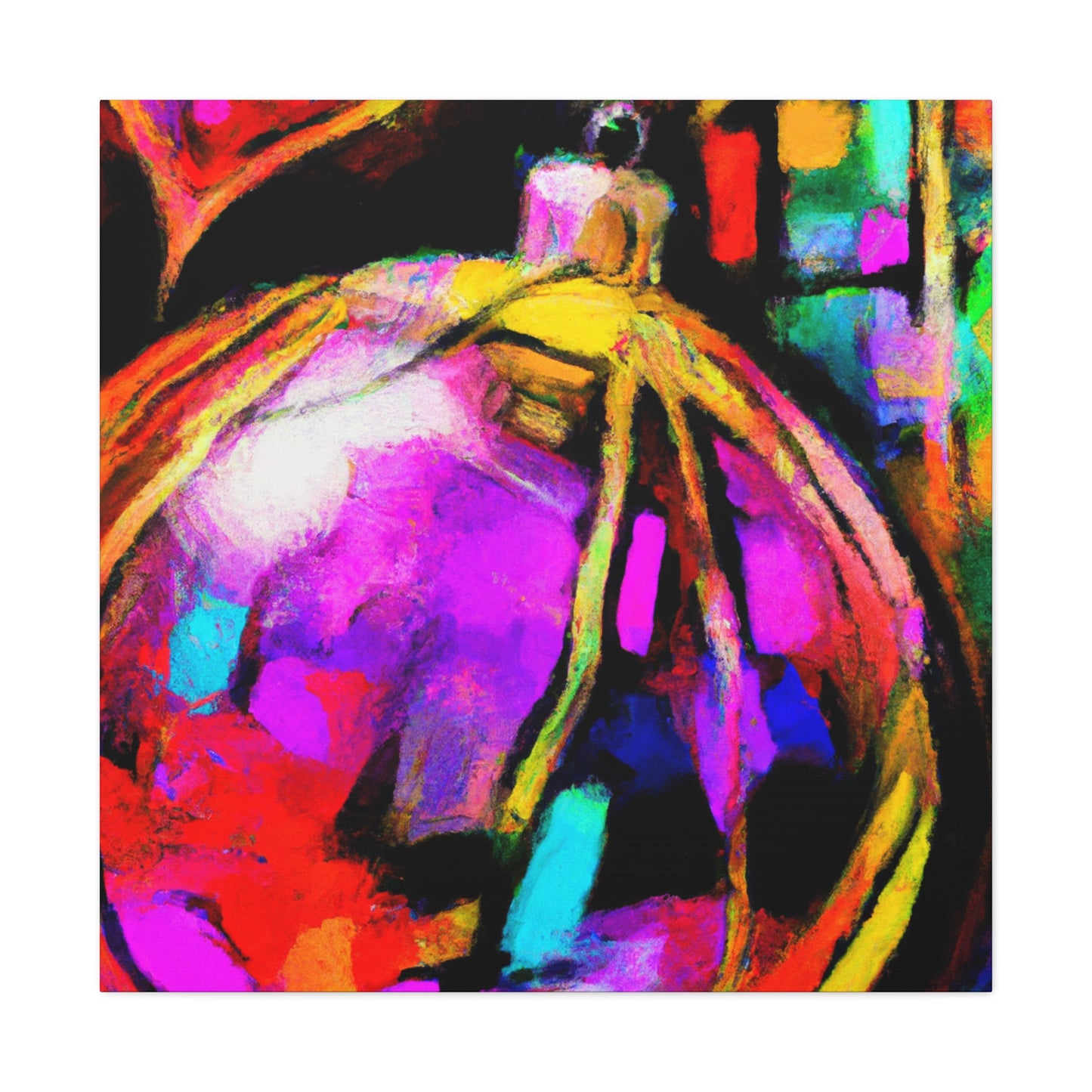 Christmas Ornament Fauvism - Canvas