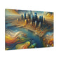 City of Brotherly Hues - Canvas